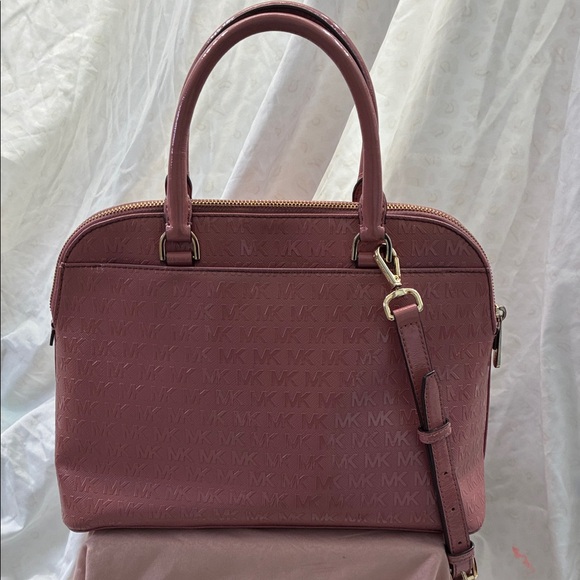 Rare Flash Sale Michael Kors Rose Satchel Bag - Picture 5 of 7
